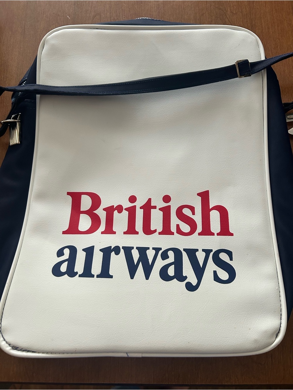 Vintage British Airways Flight Bag Excellent Condition